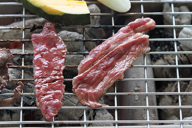 會津のぶっさんめいさん　国産馬肉　焼肉1kg（バラ500g、肩ロース500g）　会津美里振興公社