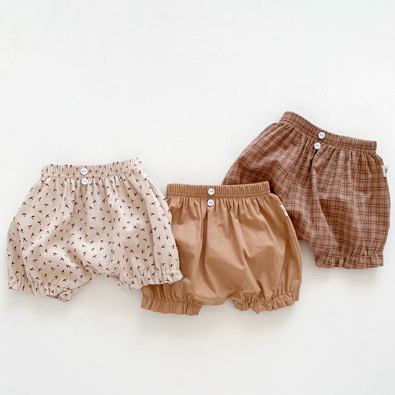 無印良品 かぼちゃパンツ 100㎝ 青白