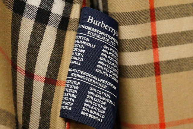 2923R4 Burberrys バーバリー ステンカラーコート MADE IN ENGLAND 