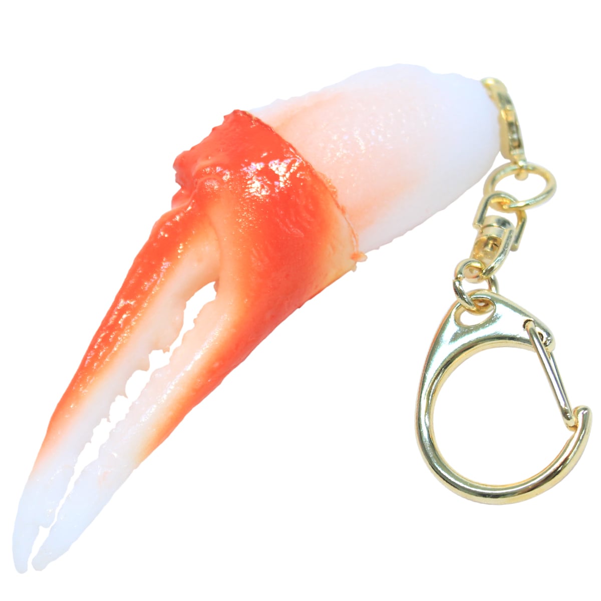 食品サンプル カニ爪 キーホルダー