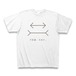 「不思議、大好き。」名キャッチコピーTシャツC（目の錯覚図形Ver.）