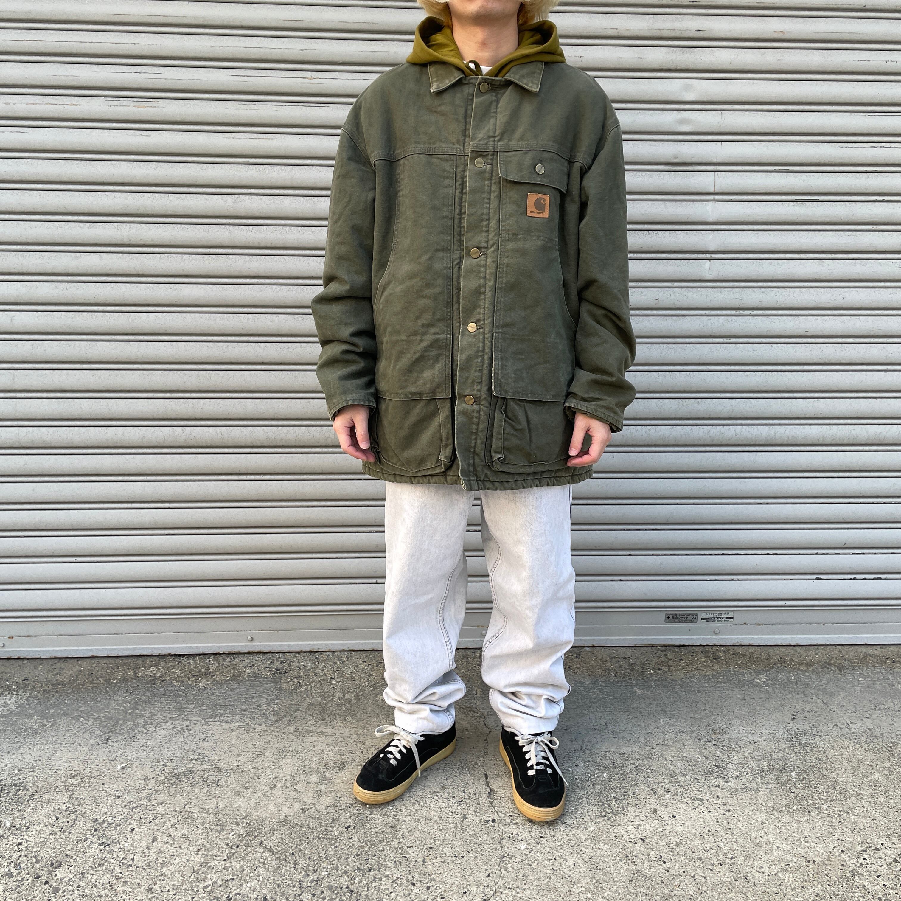 送料無料』Carhartt カーハート ダックジャケット USA製 XL CQ5566 