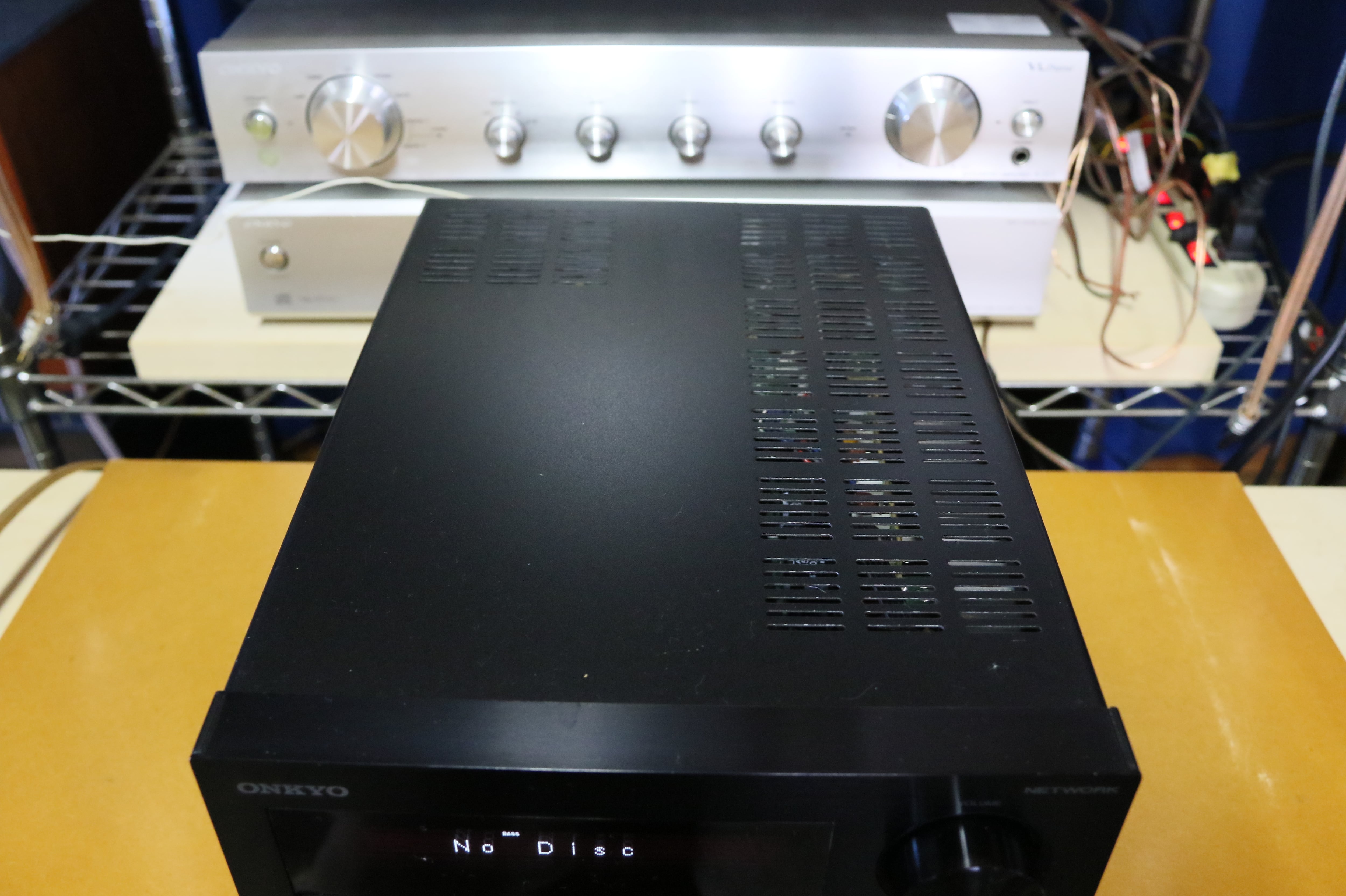 ディスクリートアンプ搭載！】ONKYO CR-N755 CDレシーバー CD/ﾁｭｰﾅ