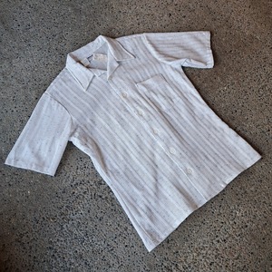 deadstock MONTGOMERY WARD ポリエステルシャツ used [205069]