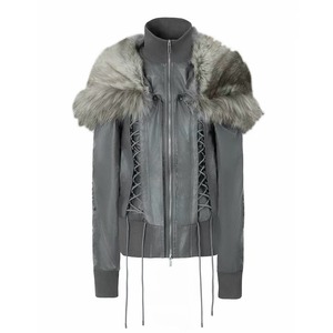 [DoublePunch] Eco-Friendly Fur Shawl Short Jacket