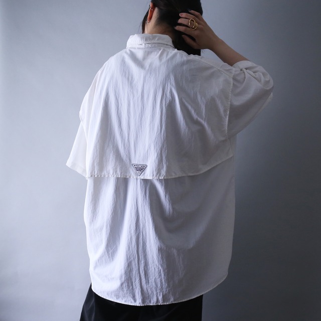 "Columbia" PFG over silhouette h/s shirt