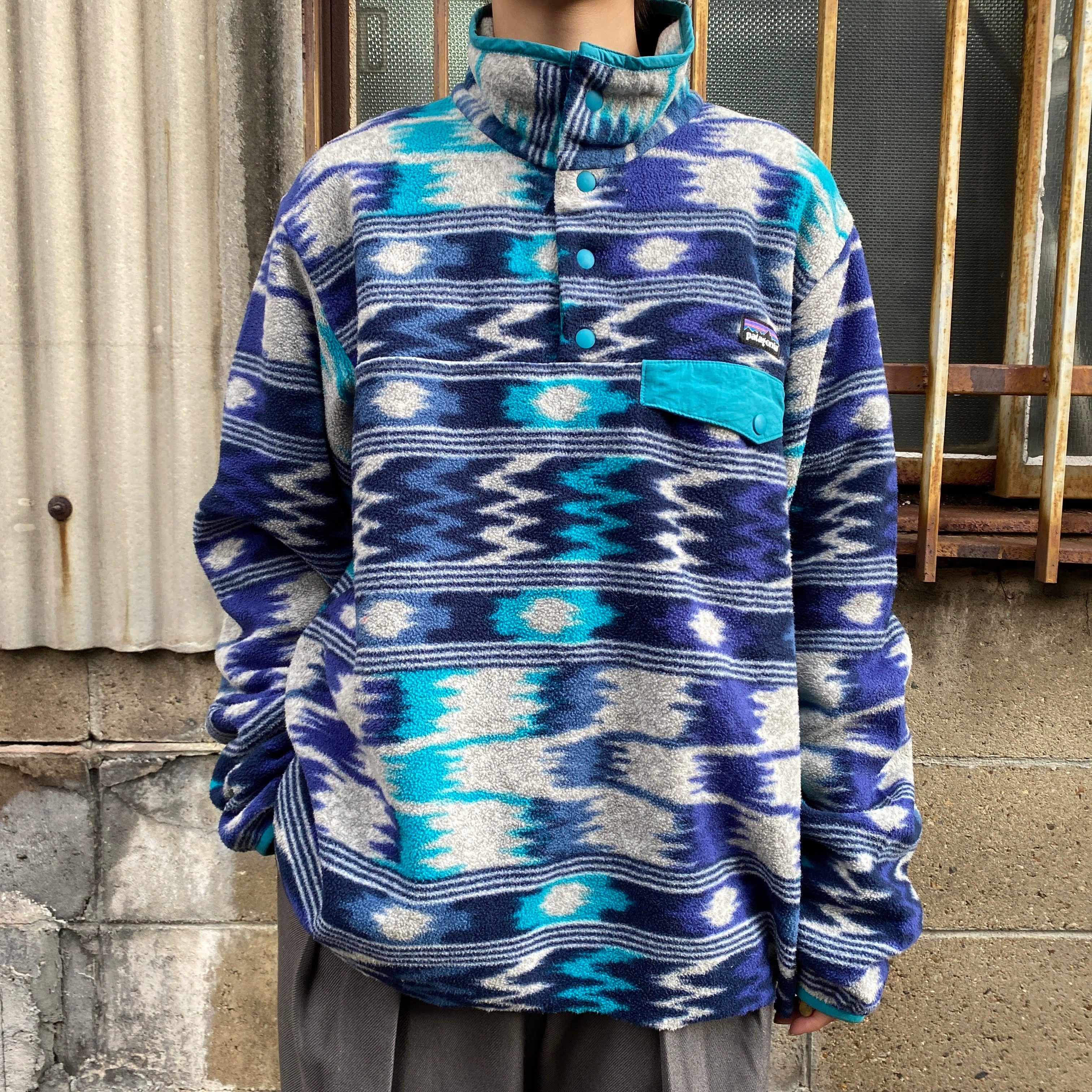 年製 Patagonia パタゴニア SYNCHILLA シンチラ スナップT フリース