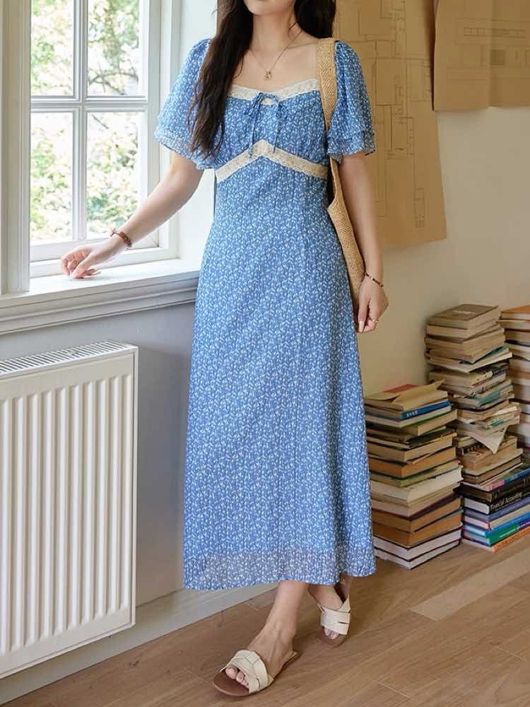 Leja マーメイドフレアワンピースドレス Leja マーメイドフレアワンピースドレス