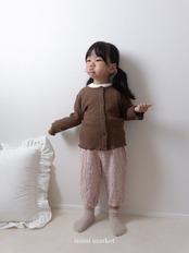 韓国子供服 / mimimarket / 26Autumn / リズリブカーディガン / 秋服 *S~L *