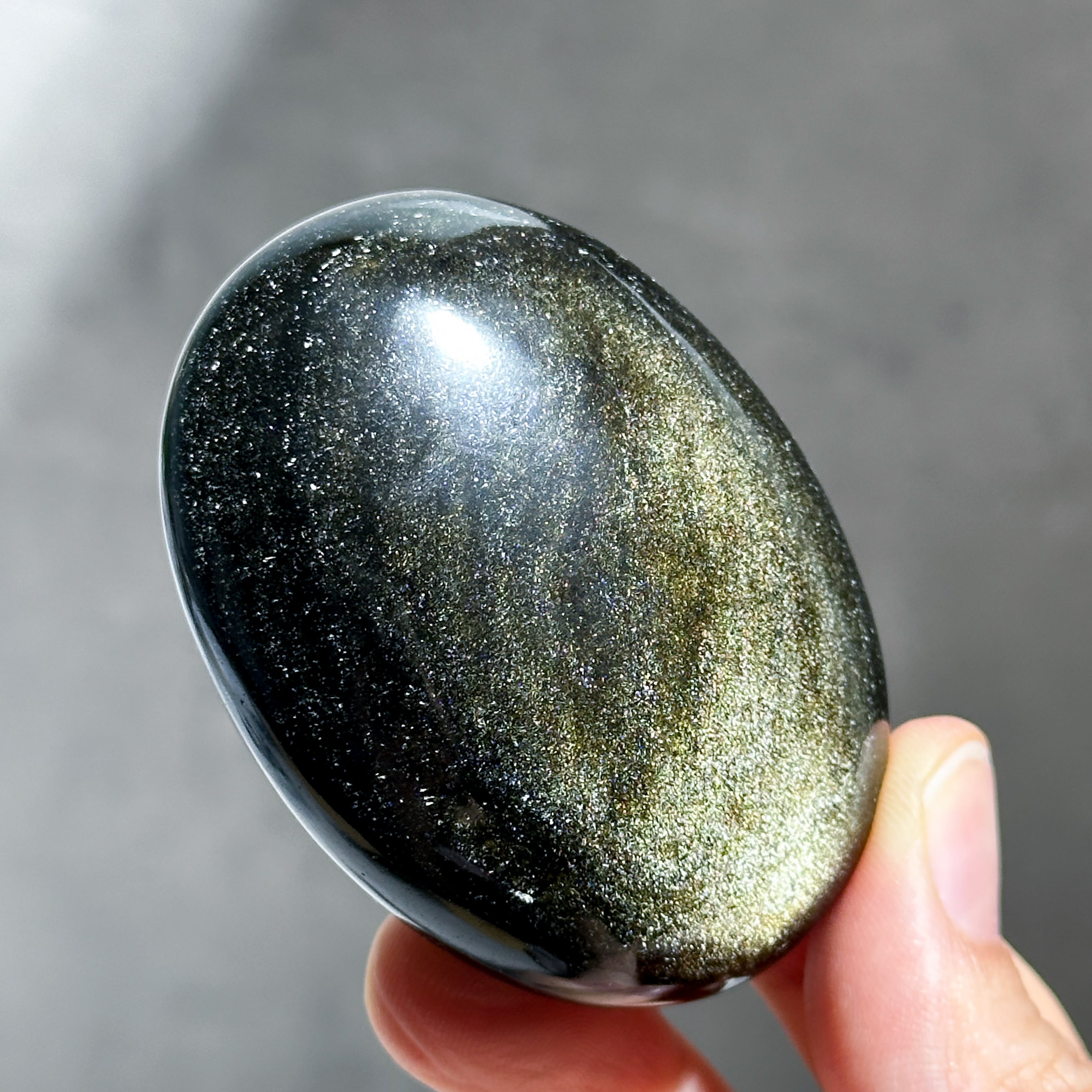 ゴールデンシーンオブシディアン パーム58◇Goldensheen obsidian