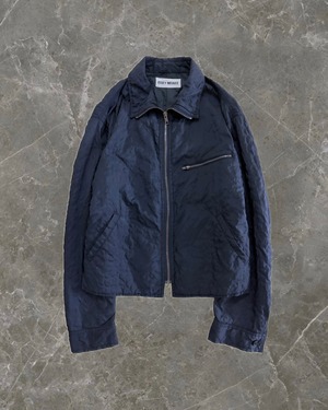 "ISSEY MIYAKE 98AW" short length zip jacket