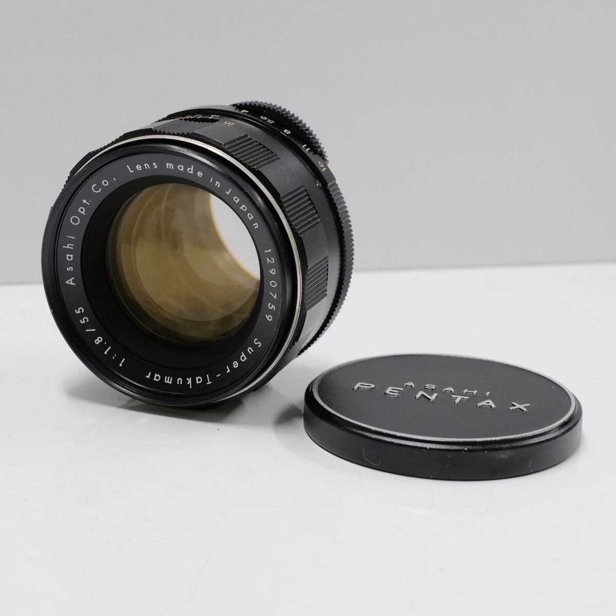 Asahi Opt. Co. Super-Takumar 55mm F1.8 交換レンズ USED品 MF 標準