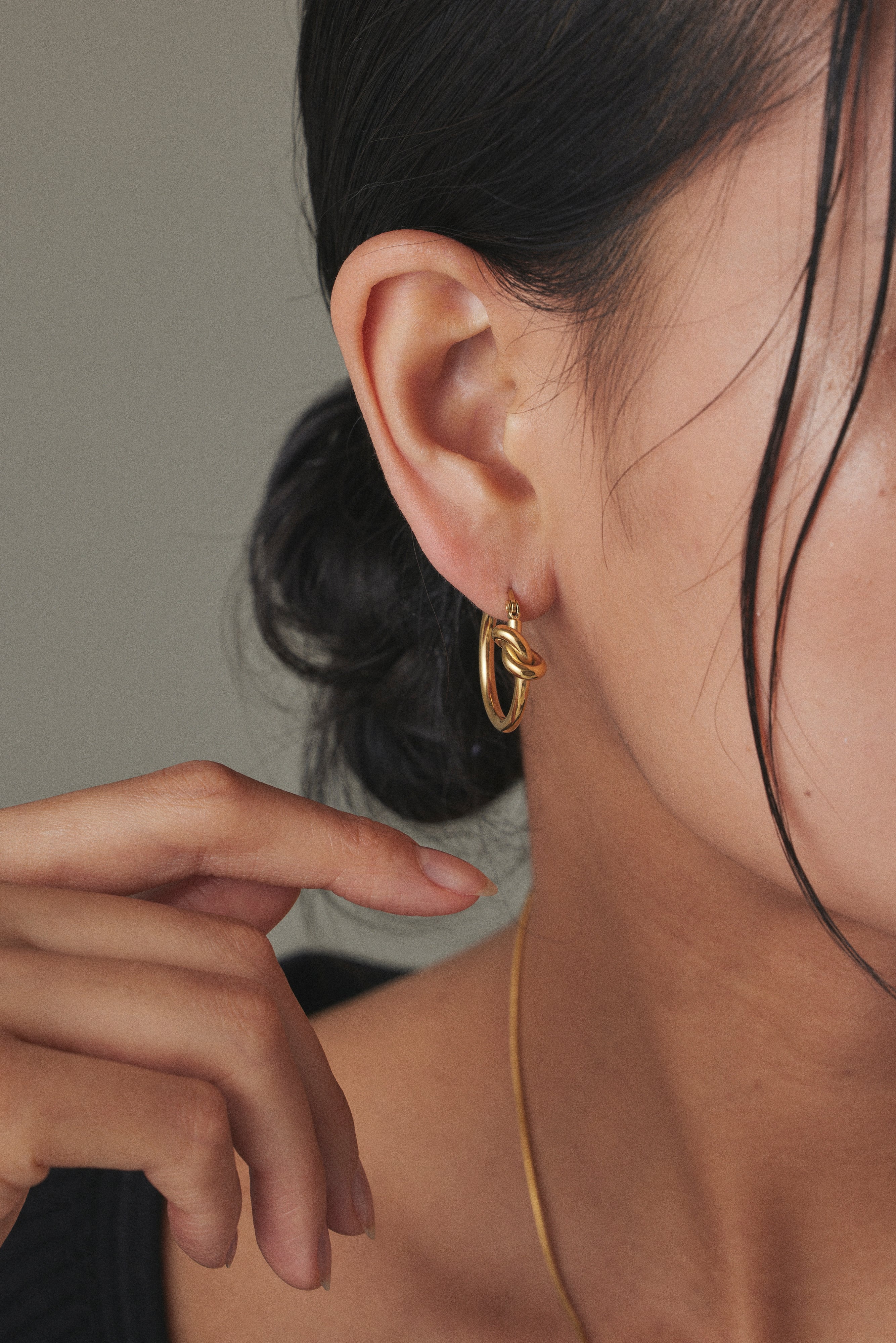 ノットデザイン フープ ピアス MP139 | emu