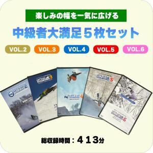 LET'S GO SNOWBOARD! DVD 4本セット 3, 4, 5, 7 レッツゴー