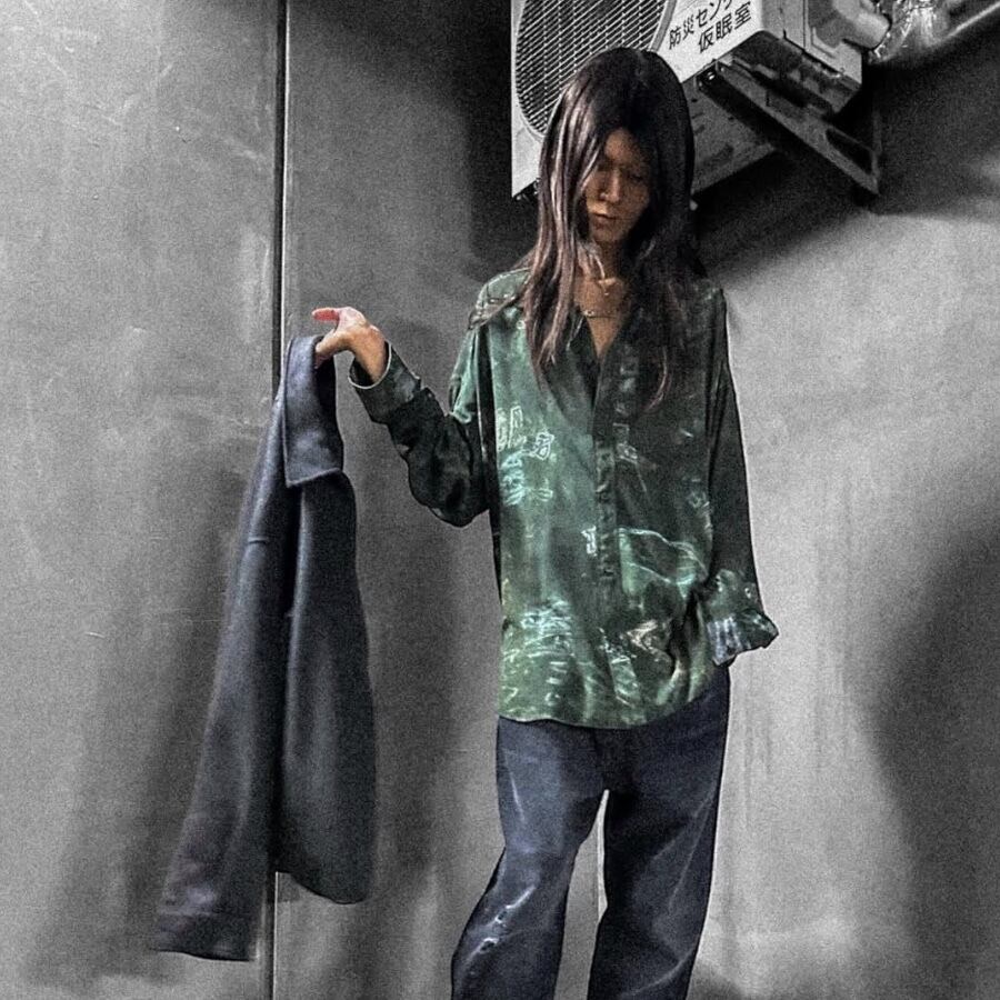 BALENCIAGA】L/S Cocoon Shirt | AYIN