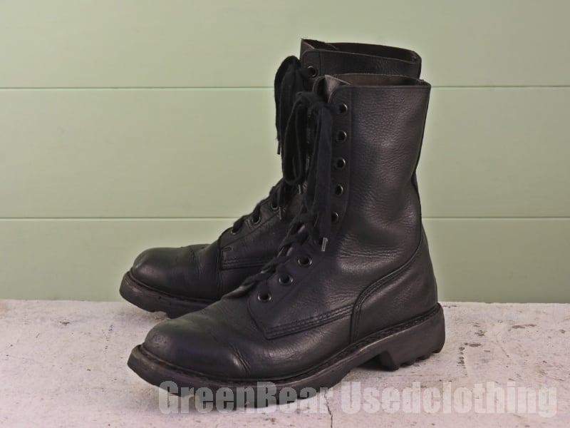 Y418 ビンテージ RUGAK フランス軍ブーツ 黒 メンズ 44 27cm ビンテージRUGAKフランス軍ブーツ黒ブラックメンズ4427cmX545 | 古着屋
