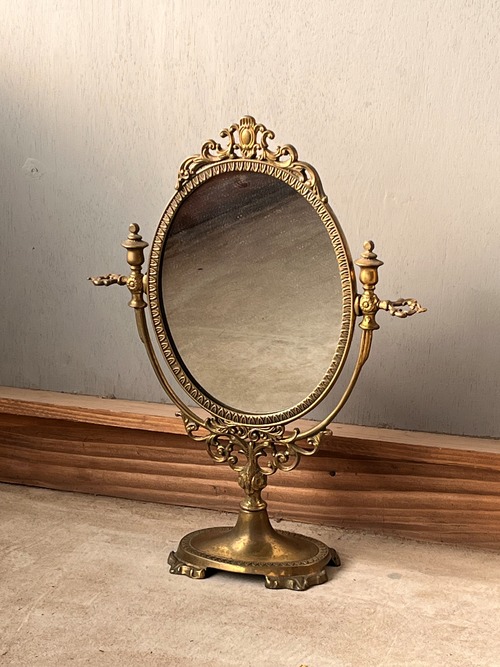 卓上オーバルミラー