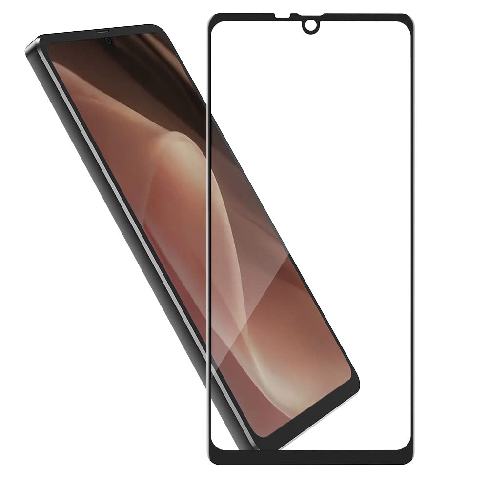 Hy+ AQUOS sense7 Plus フィルム ガラスフィルム W硬化製法 一般ガラスの3倍強度 全面保護 全面吸着