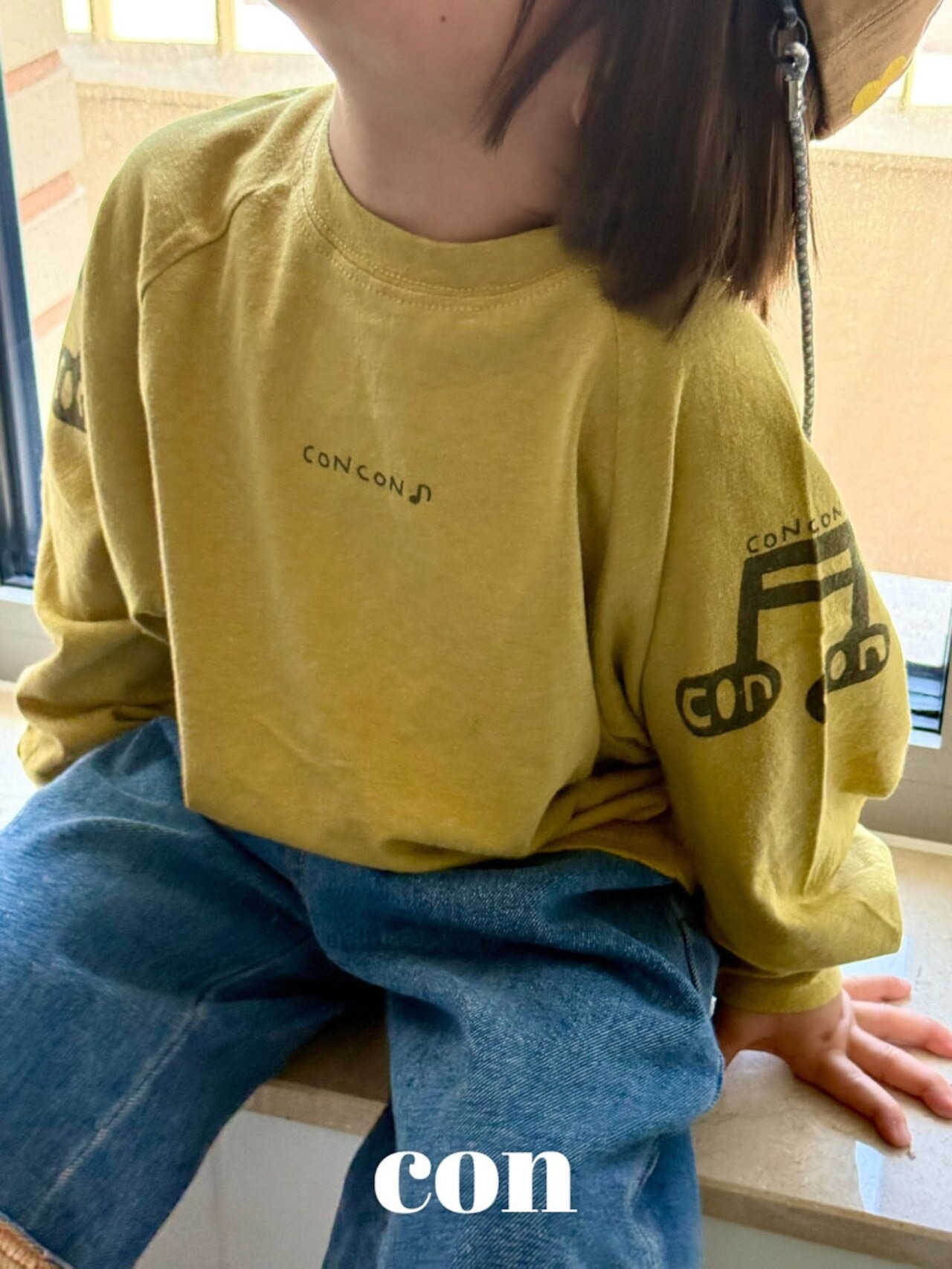 【取寄/韓国直送】CON 音符Tシャツ|秋服|韓国子供|26/AT