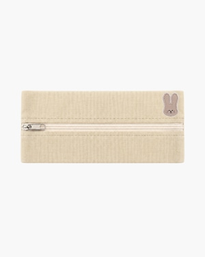 中央ジップペンケース (BE/LP)
