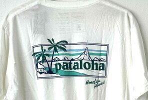 ハワイ限定 希少カラー pataloha パタロハ Tシャツ 薄紫 両面プリント