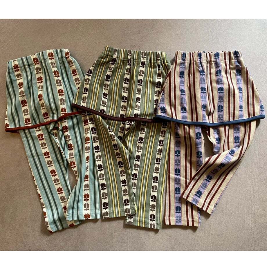 【予約商品】&pal / retro stripe skirted leggins / 3col