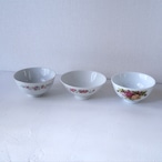 【台湾食器】花柄のお茶碗