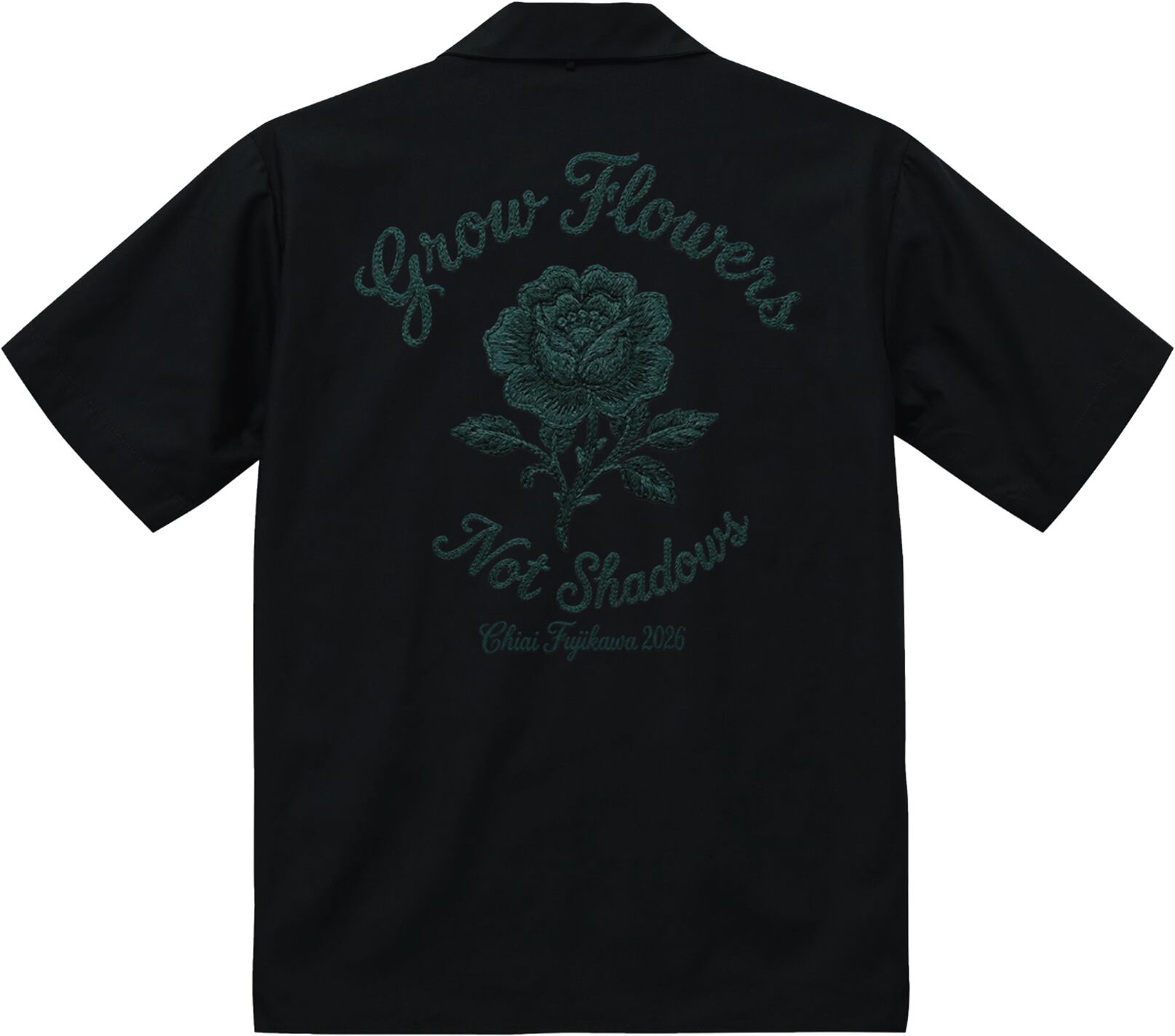  花柄　ファームカンパニーコラボ　希少 Grow Flowers Shirts《XXL》 | Fujikawa Chiai公式オンラインショップ