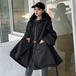 ✞ ダークフーディージャケットコート♡ロングスリーブ オータムウィンター 秋冬✞ゴスロリ SM ミリ 甘ロリ クラロリ 和ロリ エレガント 黒ロリ 姫ロリ 華ロリ BB-BB93056149758