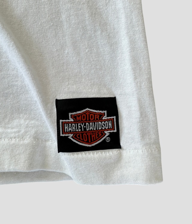 -Harley Davidson- Vintage 90s L Print T-shirt made in USA