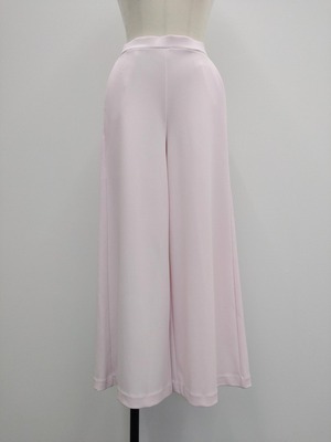 【SAMPLE SALE】ニットジョーゼットワイドパンツ　