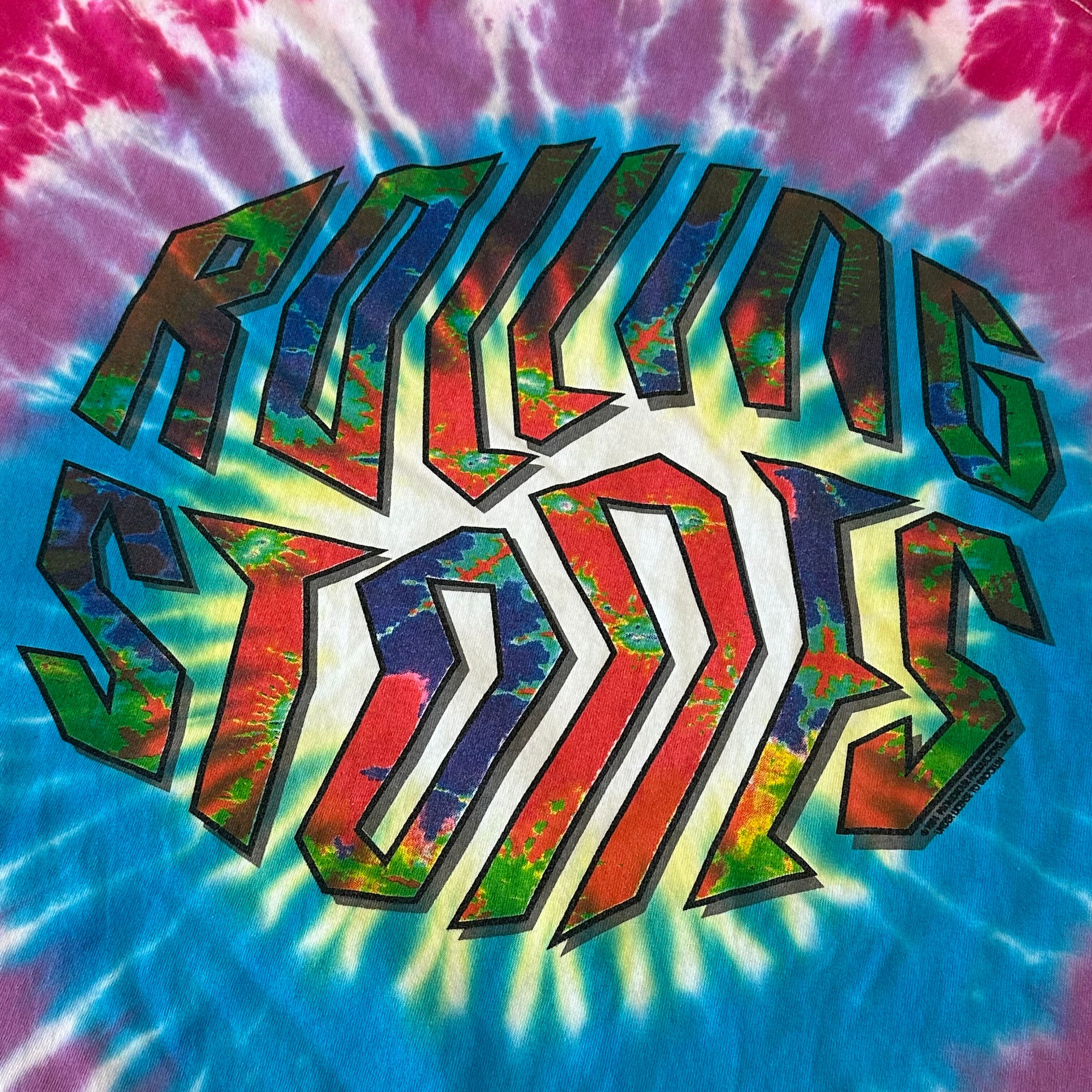 美品 90s THE ROLLING STONES タイダイ T-Shirt 90s ROLLING STONES TIE DYE T SHIRTS | BerBerJin Yuhodo