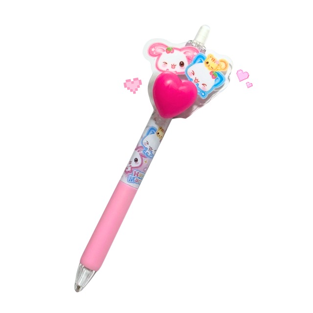 平成ファンシー ぷにっとハートシャープペン Happy March