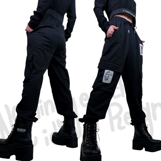 4POCKET PATCHWORK JOGGER PANTS