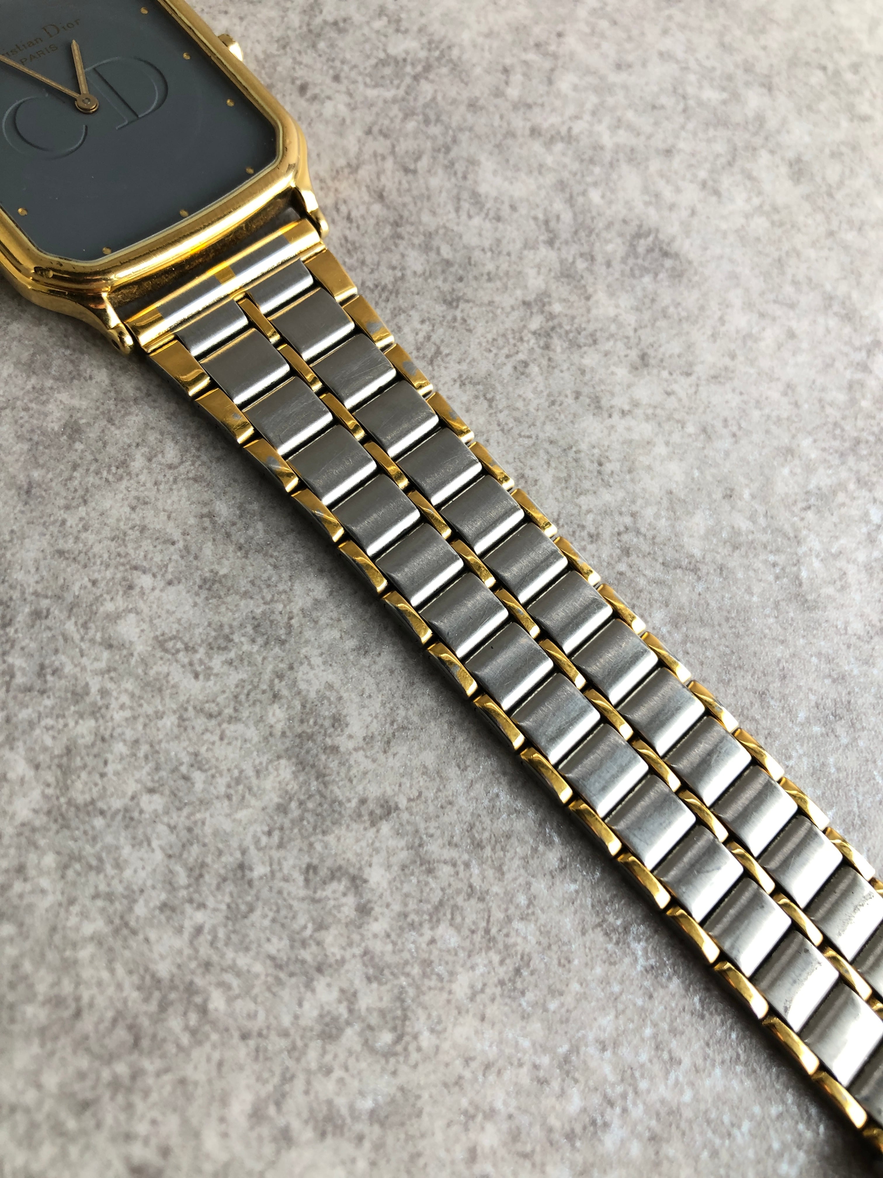 Christian Dior クリスチャン ディオール 腕時計 ゴールド×シルバー