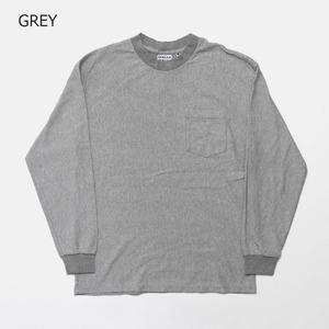 【WALLA WALLA SPORT ワラワラスポーツ】US MADE JACQUARD BORDER L/S POCKET Tee ユーエス メイド ジャカード ボーダーロングスリーブ ポケット ティー