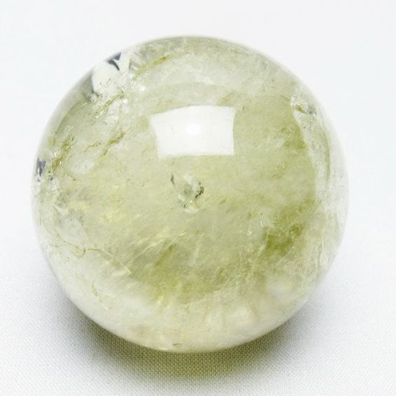 シトリン 丸玉 虹入り 52mm シトリンクォーツ スフィア 一点物 151-7957