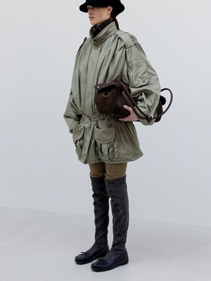 【26AW | WOMEN】OPEN YY オープン ワイワイ/ ジャケット / BELTED CARGO FIELD JACKET  YY263JK001