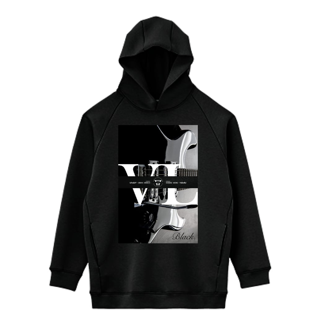 LIFEMAX 10oz ドライストレッチプルオーバーパーカー（両面印刷）