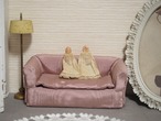 ロングドレスのちびちびキューピー　2体セット　セルロイド 画像5