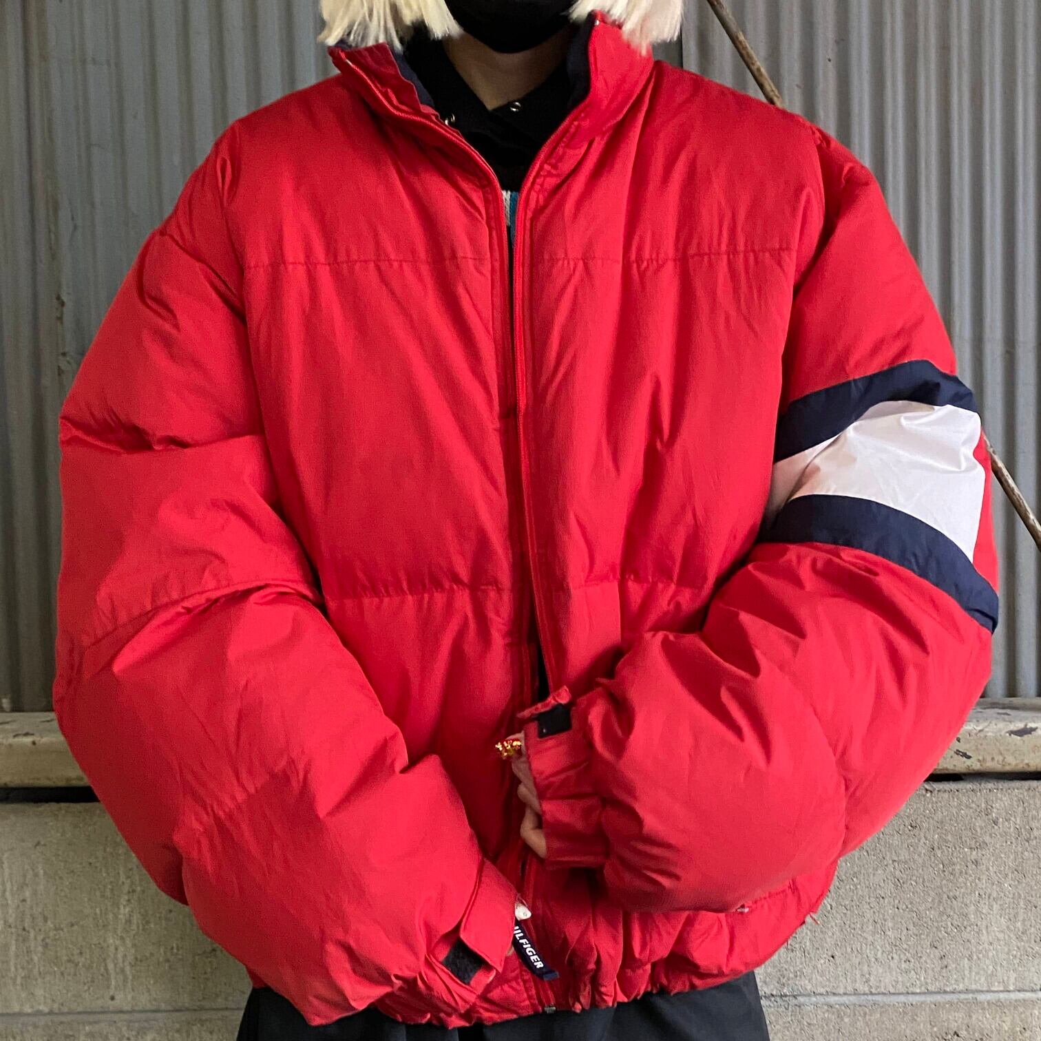 訳あり特価 90年代 TOMMY HILFIGER トミーヒルフィガー ダウン