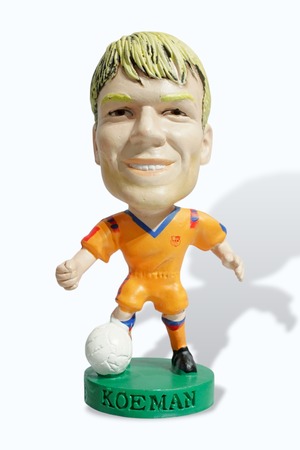 Ronald Koeman / ロナルド・クーマン / FC Barcelona Away No.4仕様 / Corinthian ProStars World Club Legends / PRO1040 / 2004 / Green Base