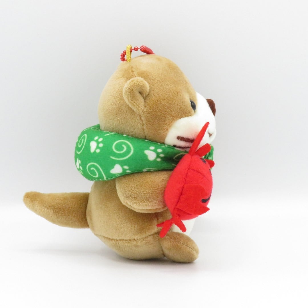 カワウソぬいぐるみ ストラップ 36個まとめ売り もちかわうそ ミニ グレー チェーン付 カワウソ ぬいぐるみ マスコット
