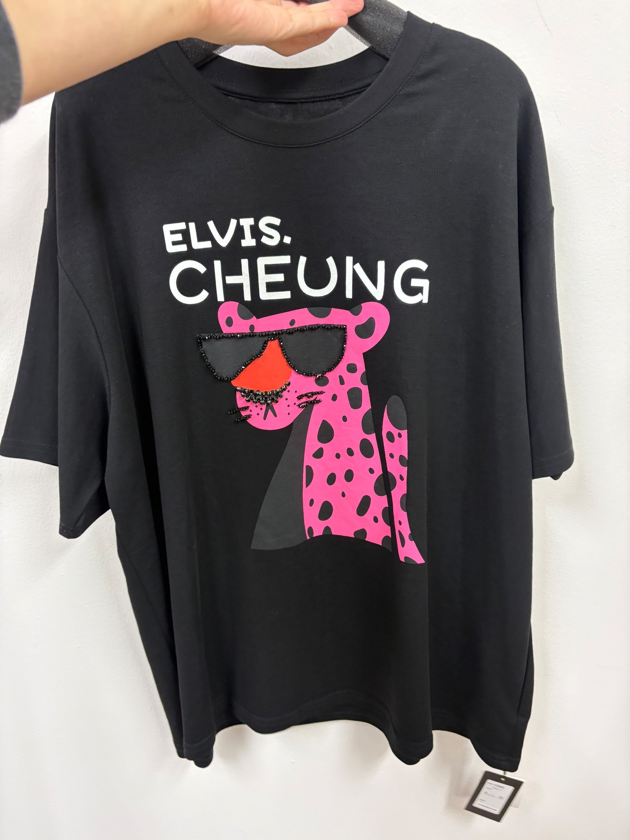 【select】ピンクチーター　ビッグTシャツ　17839