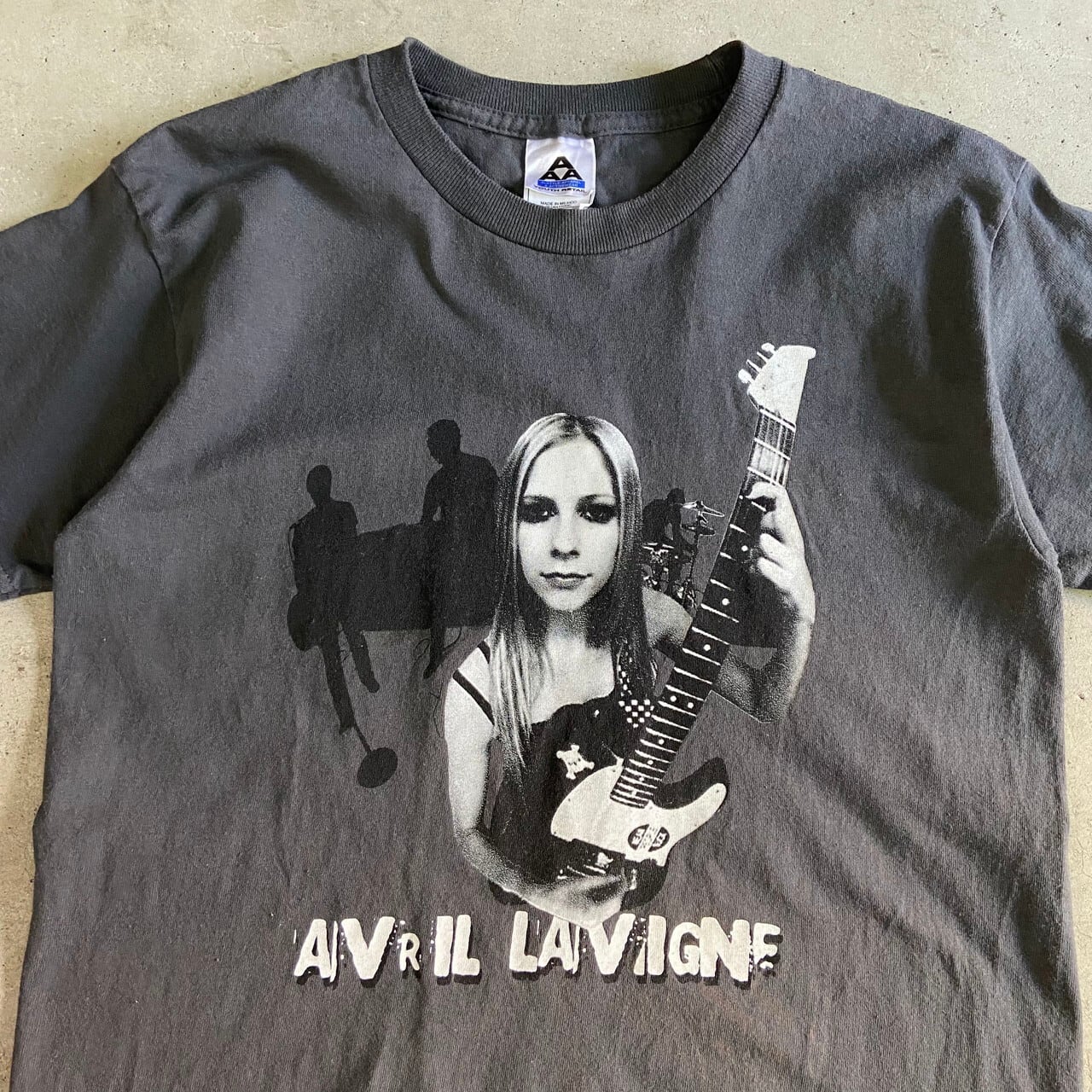 avril lavigne アヴリルラヴィーン プリントTシャツ バンドTシャツ レディースM相当 古着 グレー【Tシャツ】【SA2204】 |  cave 古着屋【公式】古着通販サイト