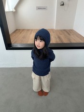 〖取寄〗韓国子供服 / 26winter / Digreen / ワッフルフーディー / キッズ / 冬服 *S~2XL*