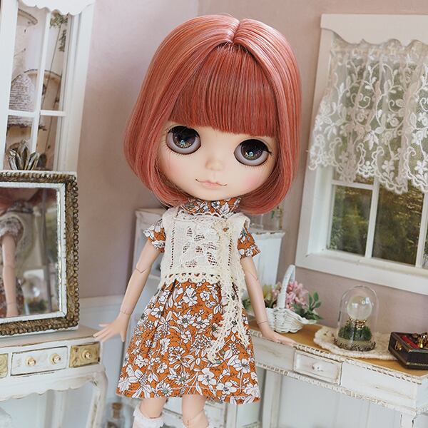 ネオブライス ウィッグ キューティ分け目ボブ AP 10インチ/ドール Blythe | Bonbon rouge Doll wig shop  powered by BASE