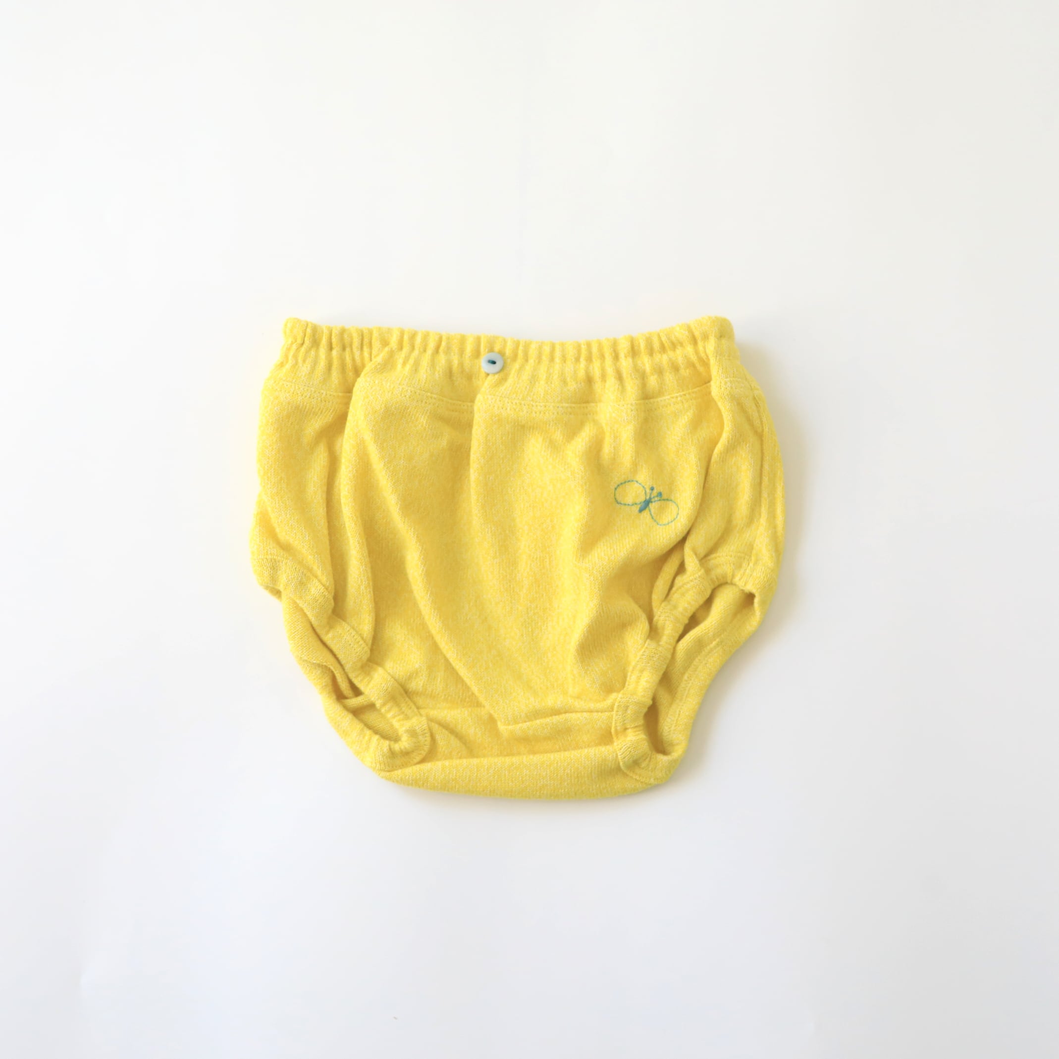 mina perhonen / choucho ブルマパンツ / yellow・charcoal / 70,80cm