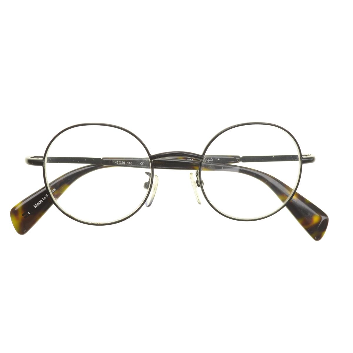 YOHJI YAMAMOTO / ヨウジヤマモト フランス製 19-0004 ラウンド 眼鏡