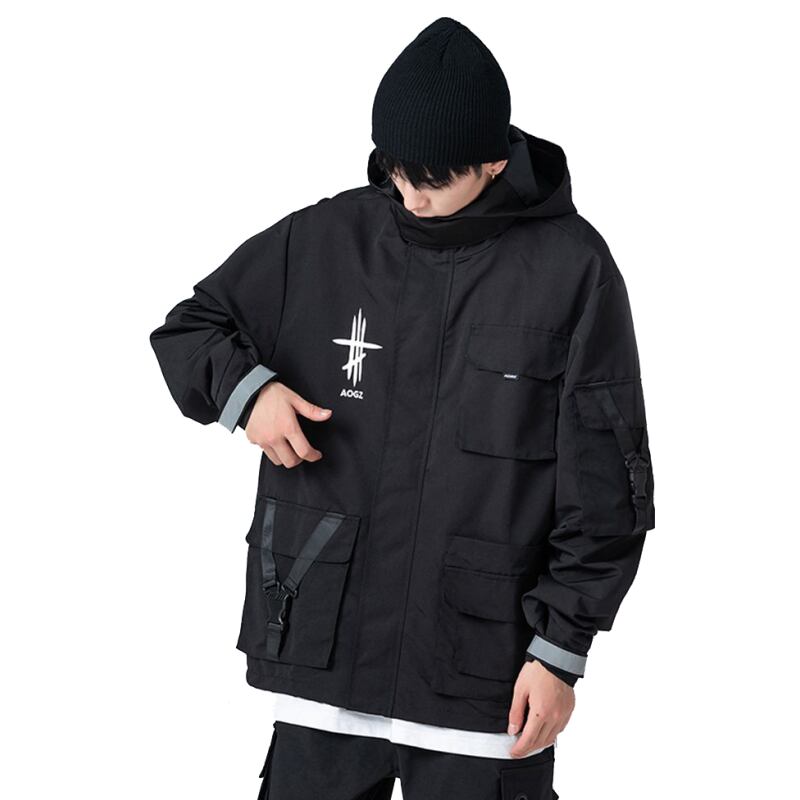 "多-BLACK-機" Dark Street Jacket